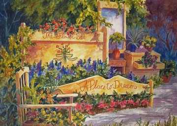 庭園 Painting - フラワーベッド300 ガーデン